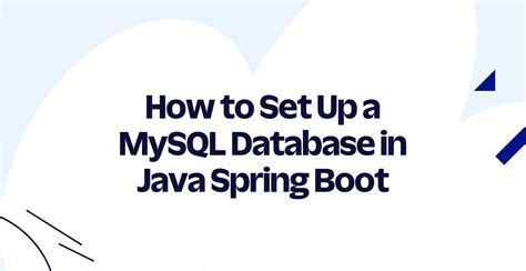 spring boot parsing document mysql replication|mysql database spring application.